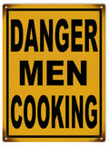 Danger Men Cooking Vintage Retro Advert Ads A4 Photo Print