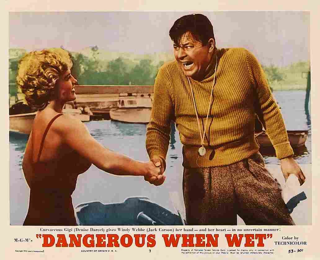 Dangerous When Wet 08  film star poster A4 Photo Print