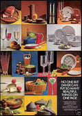 Danish Tableware Objects Vintage Retro Advert Ads A4 Photo Print