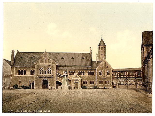 Dankwarderode Castle Vintage A4 Photo Print