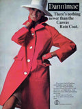 Dannimac Canvas Rain Vintage Retro Advert Poster A4 Photo Print