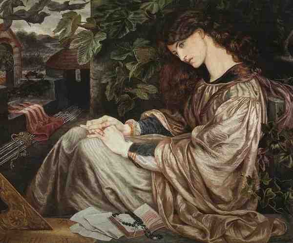 Dante Gabriel Rossetti 8Tolomei A4 Photo Print