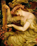 Dante Gabriel Rossetti A Sea Spell A4 Photo Print