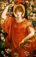 Dante Gabriel Rossetti A Vision Of Fiammetta A4 Photo Print