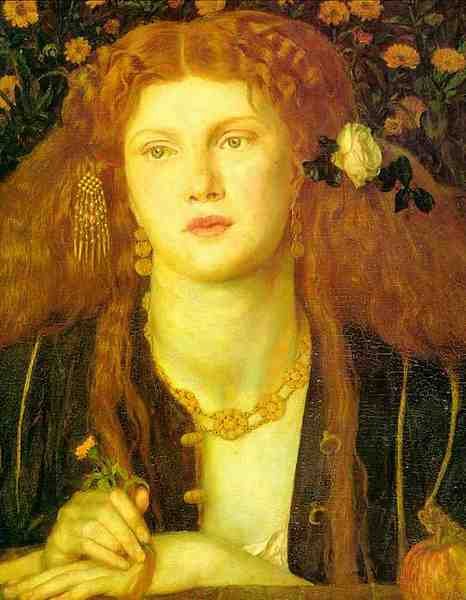 Dante Gabriel Rossetti Bocca Baciata A4 Photo Print