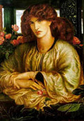 Dante Gabriel Rossetti La Donna Della Finestra A4 Photo Print