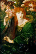 Dante Gabriel Rossetti La Ghirlandata A4 Photo Print