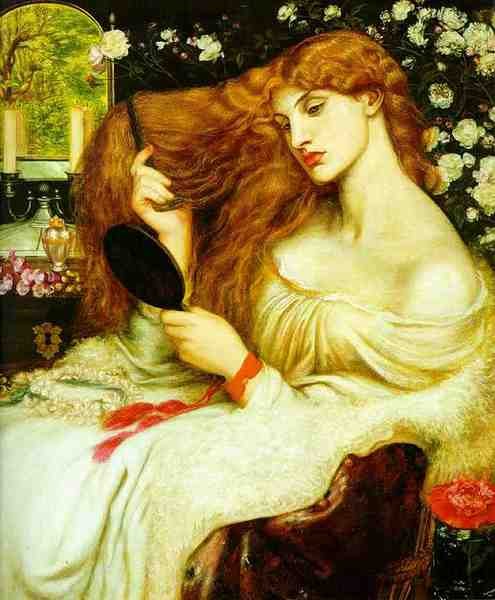 Dante Gabriel Rossetti Lady Lillith A4 Photo Print