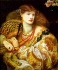 Dante Gabriel Rossetti Mona Vanna A4 Photo Print