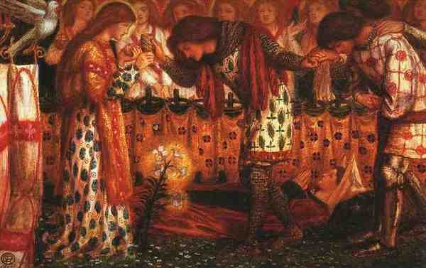 Dante Gabriel Rossetti Rosset10 A4 Photo Print