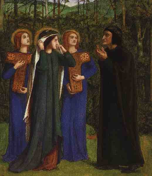 Dante Gabriel Rossetti Rossett4 A4 Photo Print
