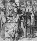 Dante Gabriel Rossetti Rossetti A Parable Of Love A4 Photo Print