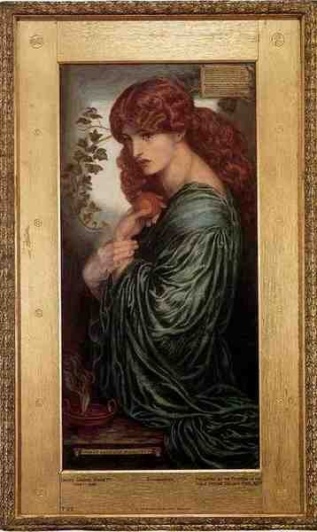 Dante Gabriel Rossetti Rossetti Prosperine A4 Photo Print