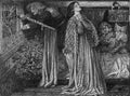 Dante Gabriel Rossetti Rossetti Sir Launcelot In The Queen S Chamber A4 Photo Print