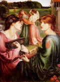 Dante Gabriel Rossetti The Bower Meadow A4 Photo Print