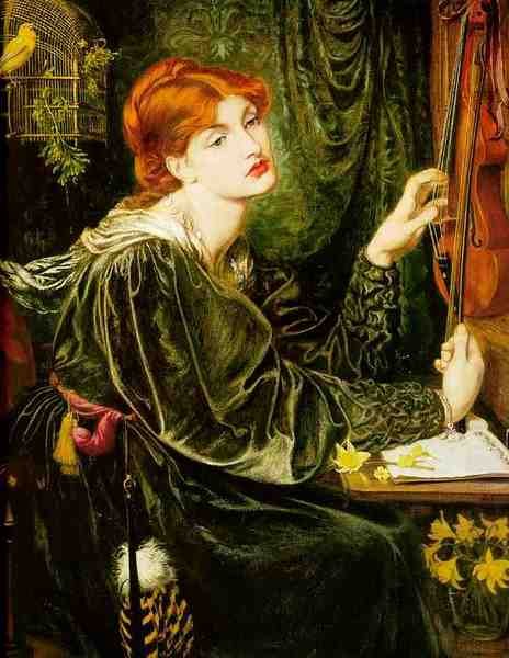 Dante Gabriel Rossetti Veronica Veronese A4 Photo Print