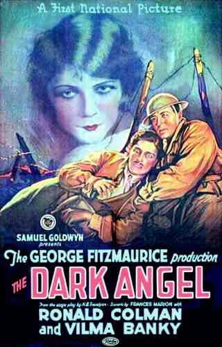  Dark Angel The 1925 01 film star poster A4 Photo Print
