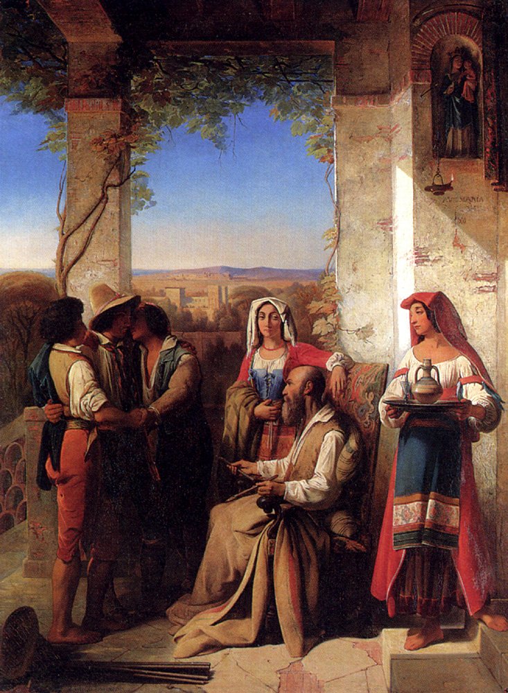 Darondeau Stanislas Henri Benoit The Return Of The Prodigal Son Art A4 Photo Print