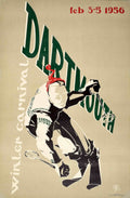 Dartmouth Winter Carnival 1 Vintage Retro Advert Poster A4 Photo Print