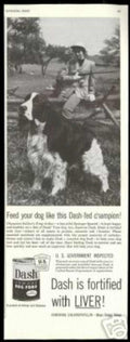Dash Dog Liver Vintage Retro Advert Ads A4 Photo Print