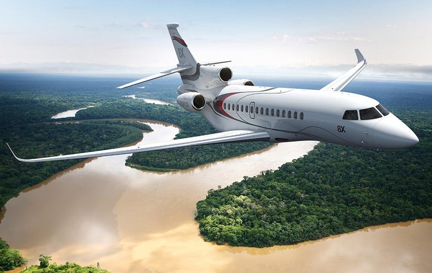Dassault Falcon 8x Business Jet 3 Military A4 Photo Print