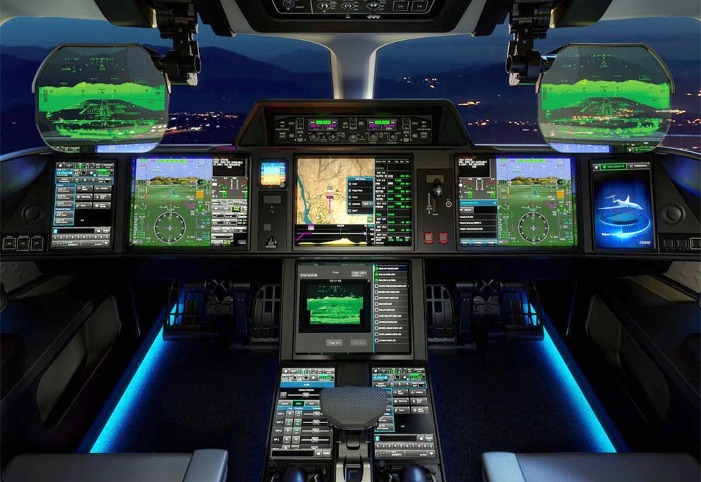 Dassault Falcon10x Business Jet Military A4 Photo Print