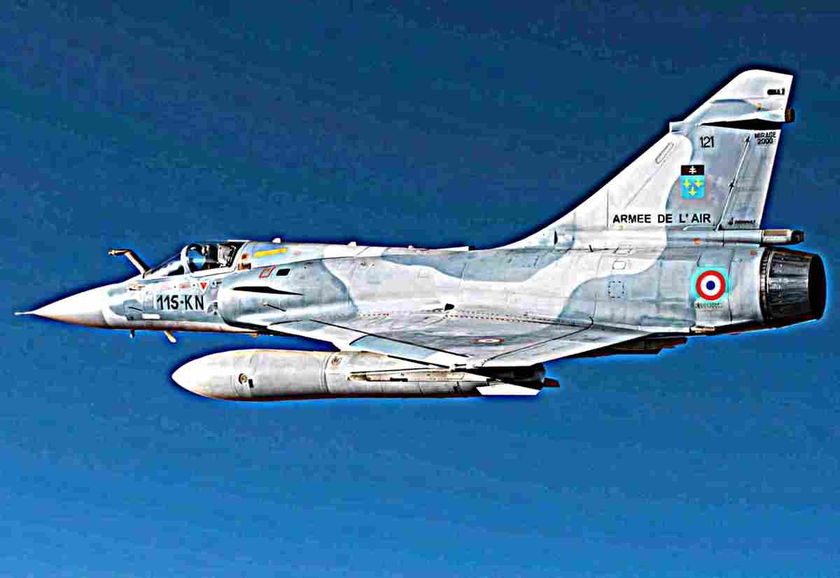 Dassault Mirage 2000 Multirole Strike Fighter France 4 (2) Military A4 Photo Print