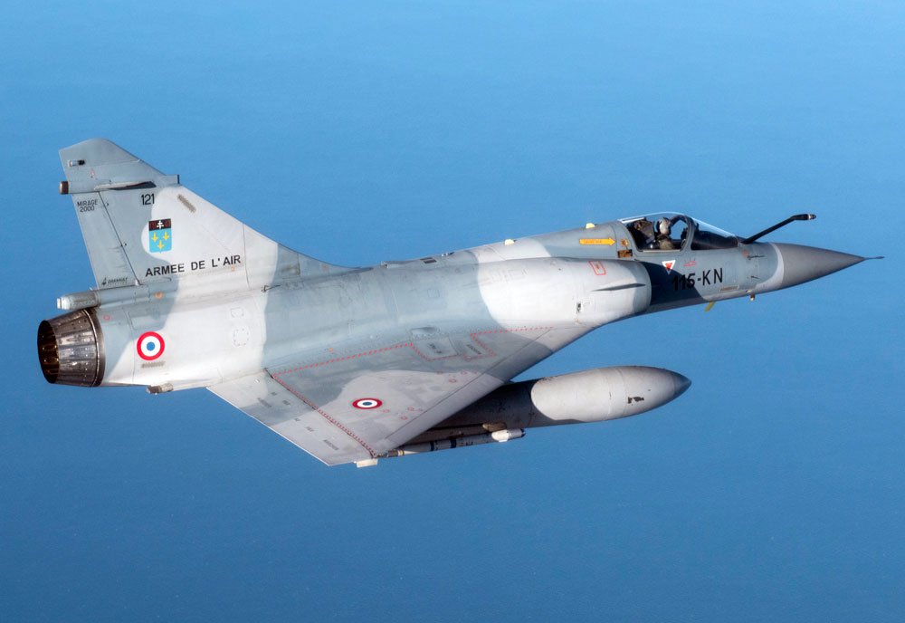 Dassault Mirage 2000 Multirole Strike Fighter France Military A4 Photo Print