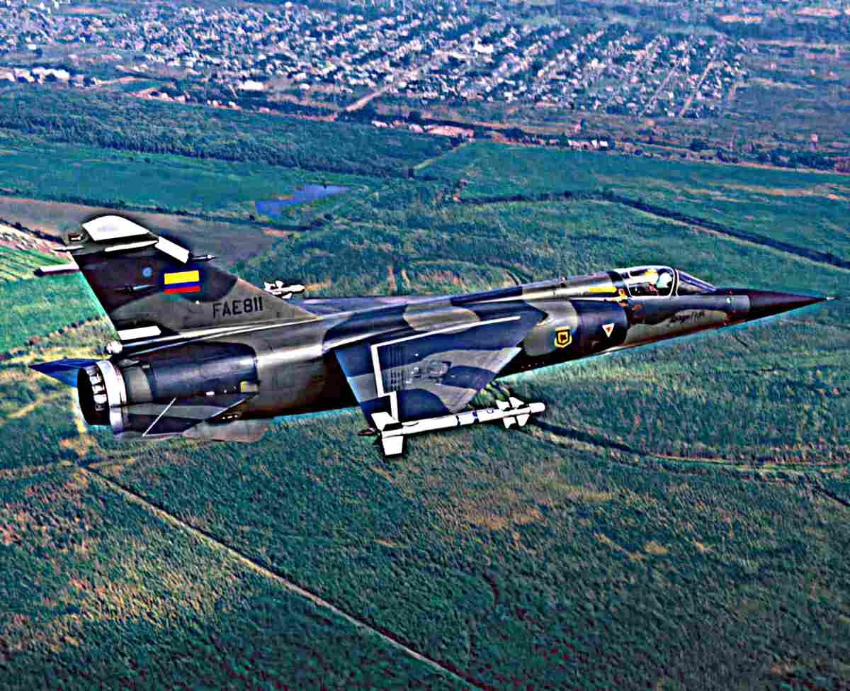 Dassault Mirage F1 14 (2) Military A4 Photo Print