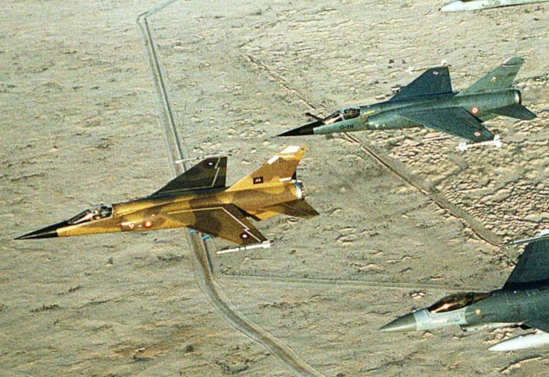 Dassault Mirage F1 16 Military A4 Photo Print