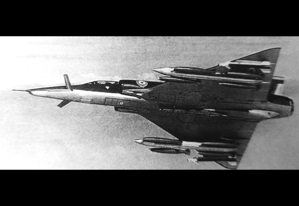 Dassault Mirage Milan Strike Fighter Prototype France Military A4 Photo Print