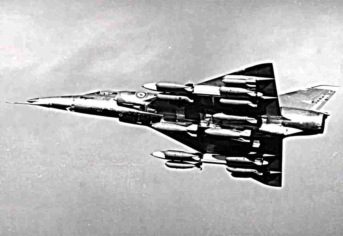 Dassault Mirage V Fighter Bomber Attack Aircraft France (2) Military A4 Photo Print