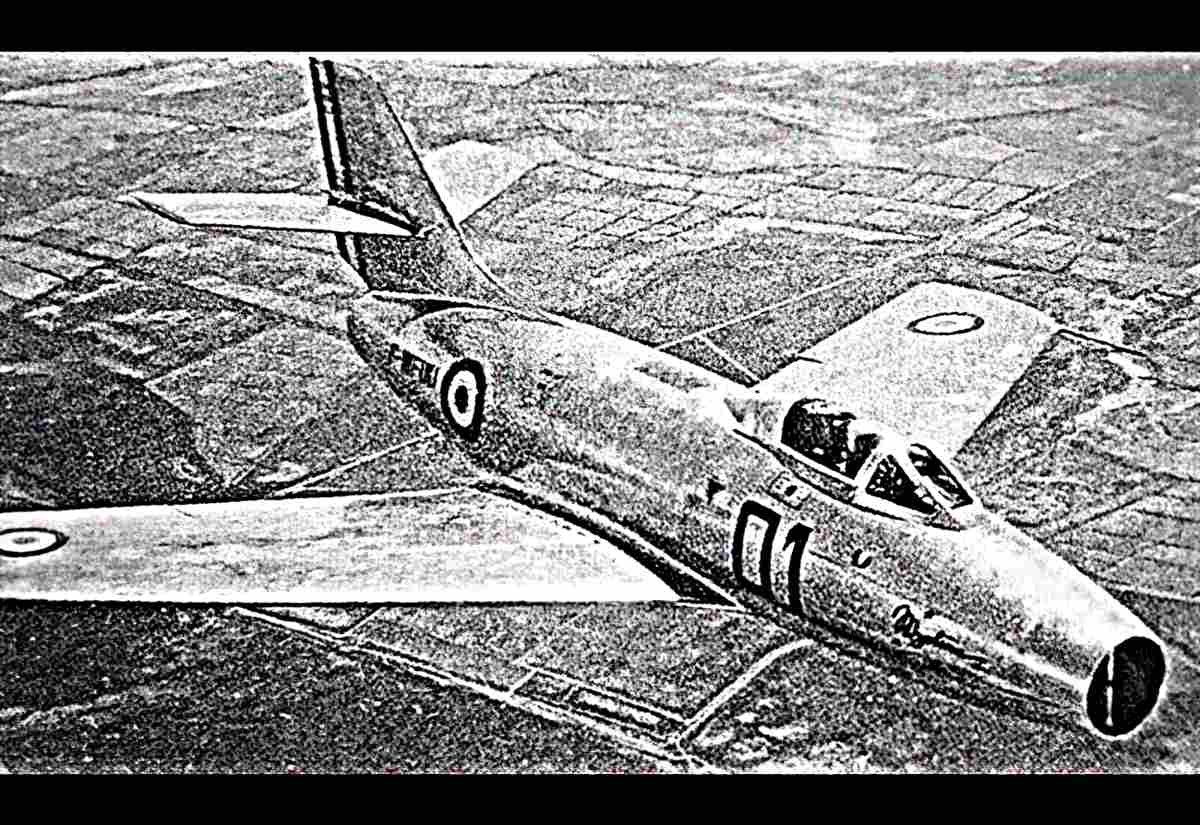 Dassault Mystere Jet Powered Fighter Bomber France (2) Military A4 Photo Print