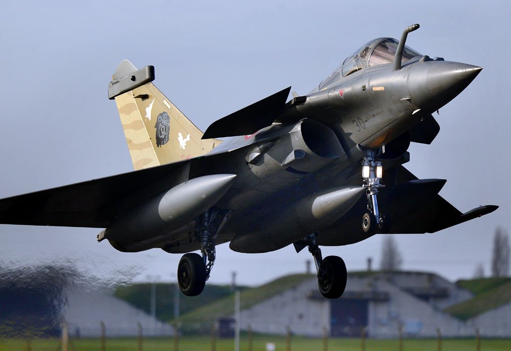 Dassault Rafale 12 Military A4 Photo Print