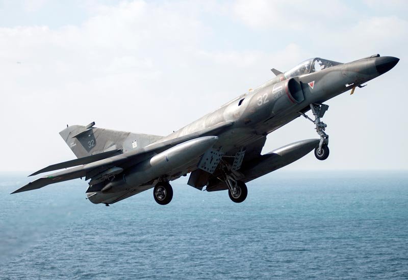 Dassault Super Etendard Navy Strike Fighter France Military A4 Photo Print