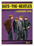 Date The Beatles Number 2 1960s Vintage Retro Advert Poster A4 Photo Print