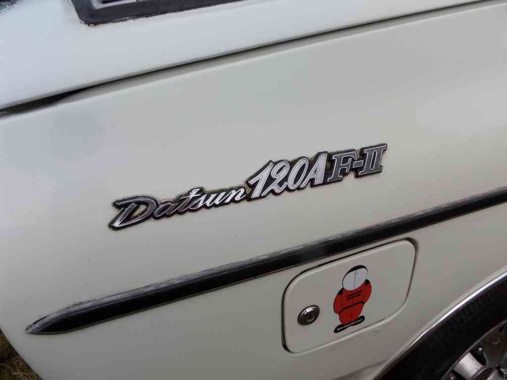 Datsun 120a Boot Bonnet 2558 A4 Photo Print