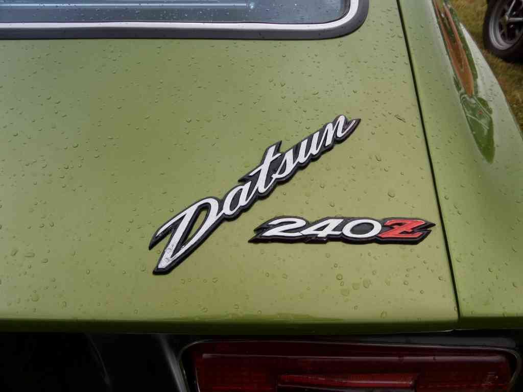 Datsun 240z Boot Bonnet 2438 A4 Photo Print