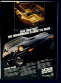 Datsun 280z Coupe Vintage Retro Advert Ads A4 Photo Print