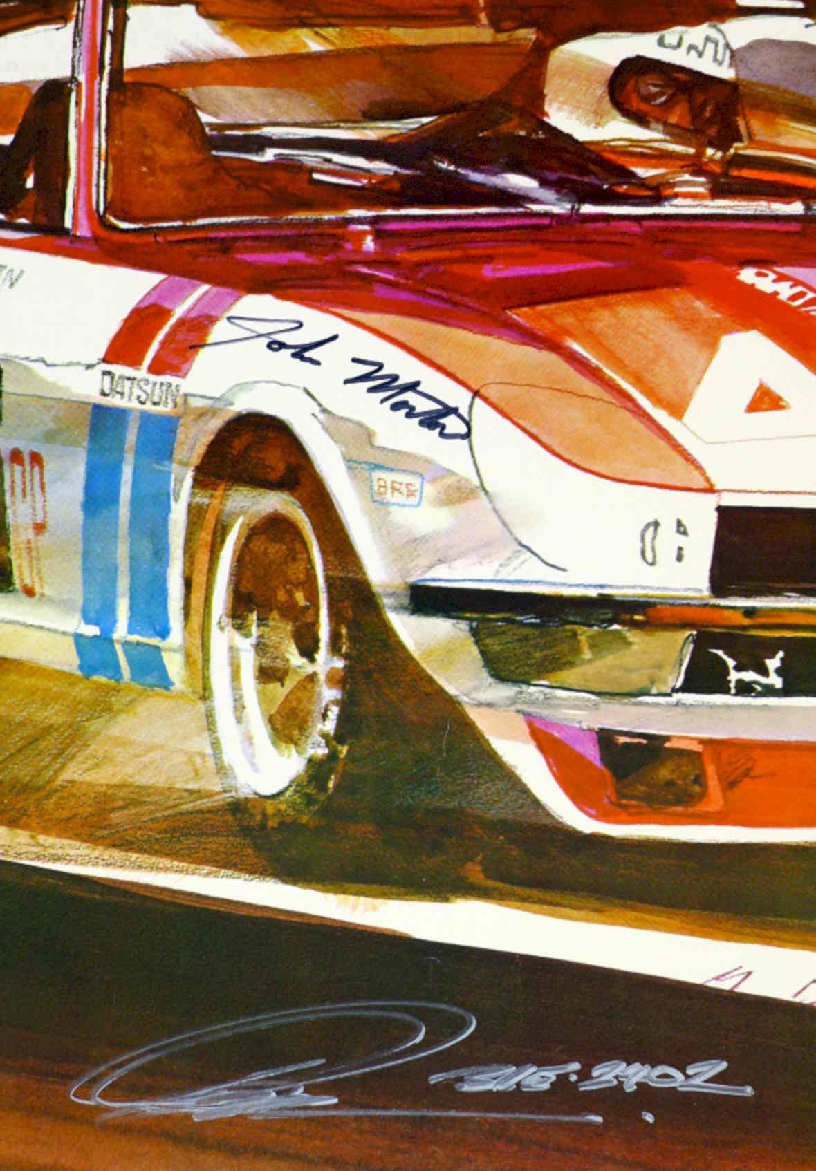 Datsun Ratt Z Vintage Retro Advert Poster A4 Photo Print