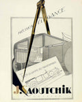 Daudick Carrossier Compass Vintage Retro Advert Poster A4 Photo Print