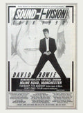 David Bowie Sound Vintage Retro Advert Poster A4 Photo Print