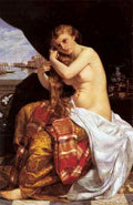 David Jacques Louis Jules Venitienne A Sa Toilette A4 Photo Print