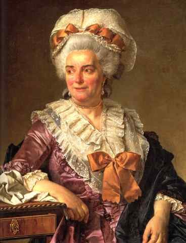 David Jacques Louis Portrait of Genevieve Jacqueline Pecoul A4 Photo Print