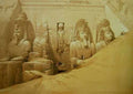 David Roberts Colossal Figures In Front Of The Great Temple Of Abu Simbel A4 Photo Print