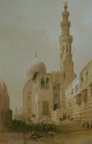 David Roberts Mosque Of The Sultan Kaitbey A4 Photo Print