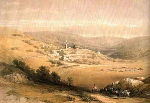 David Roberts Nazareth In The Holy Land A4 Photo Print