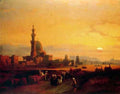 David Roberts Procession Past The Tombs Of The Khalifs A4 Photo Print