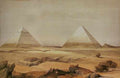 David Roberts Pyramids Of Geezeh A4 Photo Print