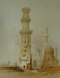 David Roberts Ruined Mosques A4 Photo Print